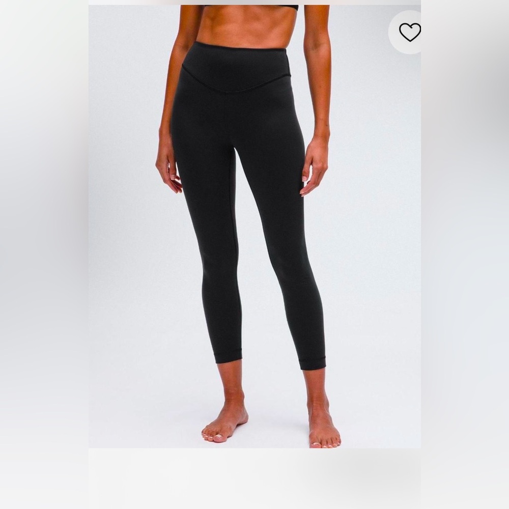 Lululemon wunder under smooth cover high rise tight “25 leggings